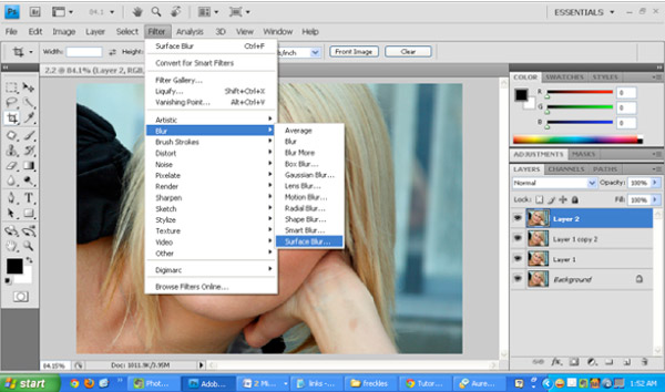 Reduce skin Imperfections Using Photoshop 4 How to Reduce Blemishes and Skin Imperfections Using Photoshop