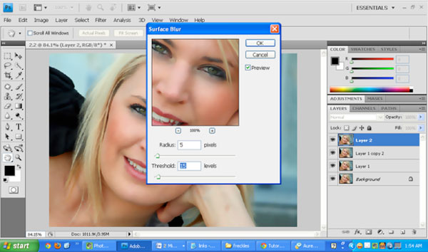 Reduce skin Imperfections Using Photoshop 5 How to Reduce Blemishes and Skin Imperfections Using Photoshop