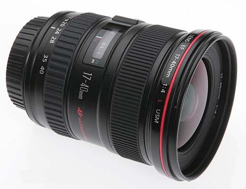 Canon EF 17-40mm f/4L USM Ultra Wide Angle Zoom Lens